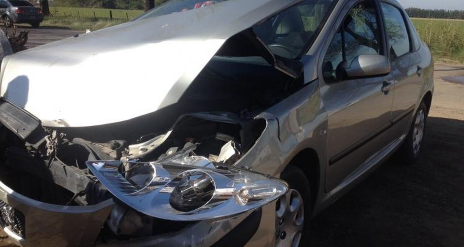 Accidente en Ruta 191 a la altura de Arcor