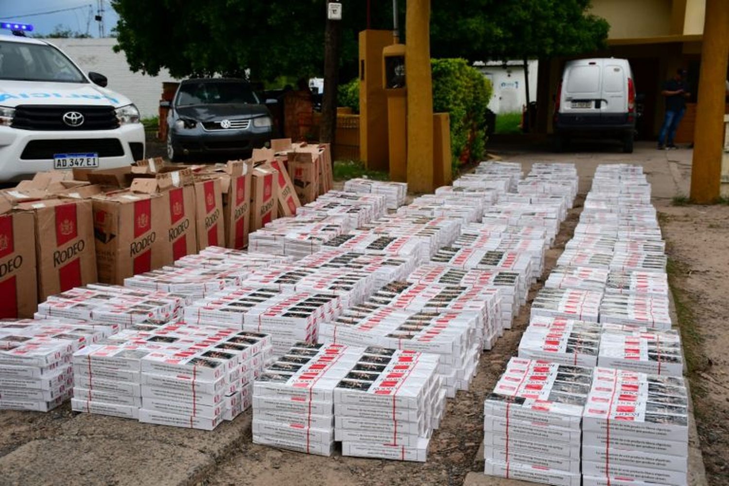 Tatané: secuestraron cigarrillos de contrabando valuado en casi 8 millones de pesos