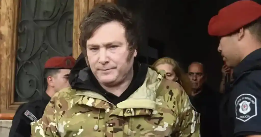 El presidente Milei viajó a Bahía Blanca