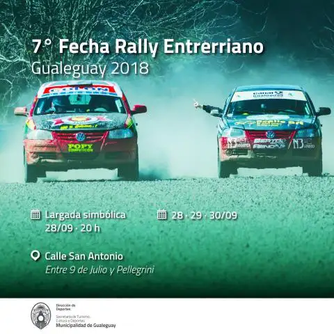 7° fecha del Rally Entrerriano en Gualeguay