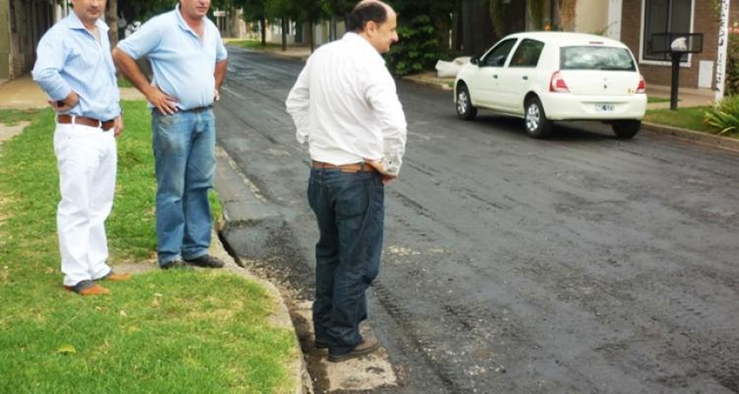 Guacone sigue recorriendo obras