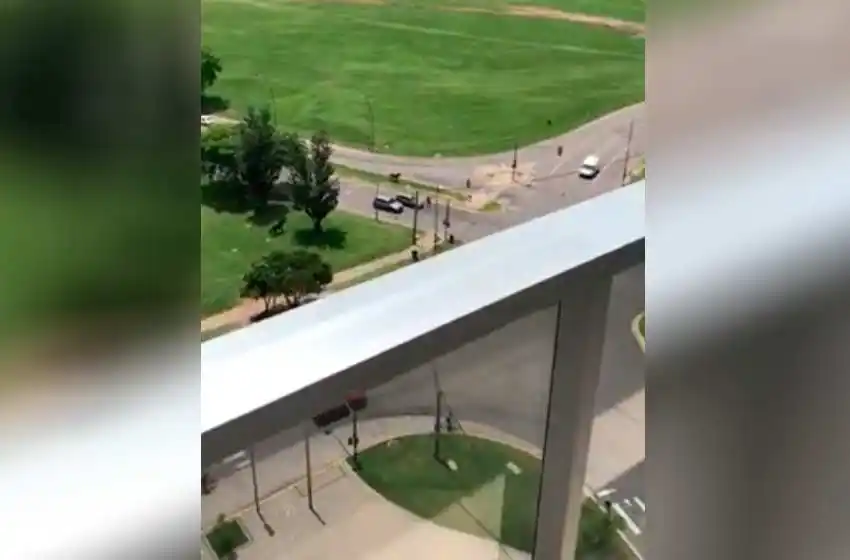 Dos caballos desbocados en Puerto Norte sembraron el pánico en los vecinos