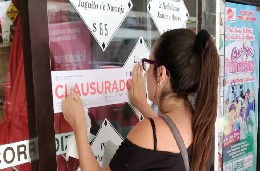 El municipio clausuró seis comercios durante el fin de semana
