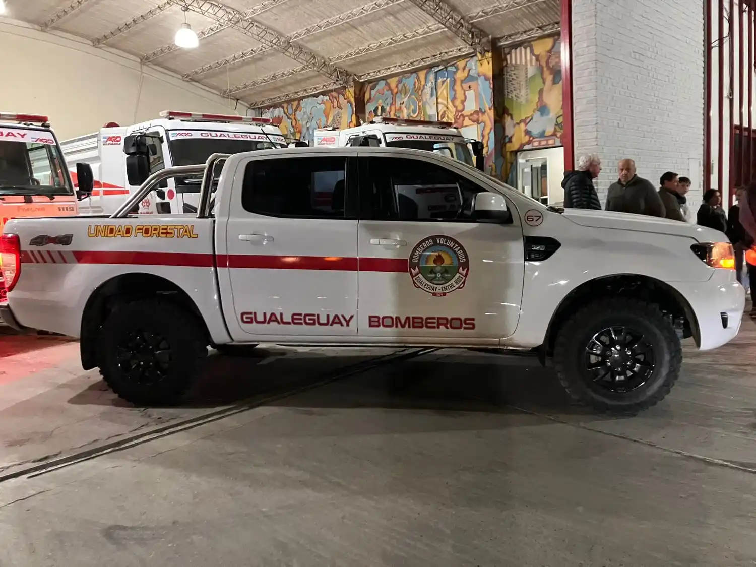 Bomberos Voluntarios incorporó un nuevo vehículo para emergencias rurales