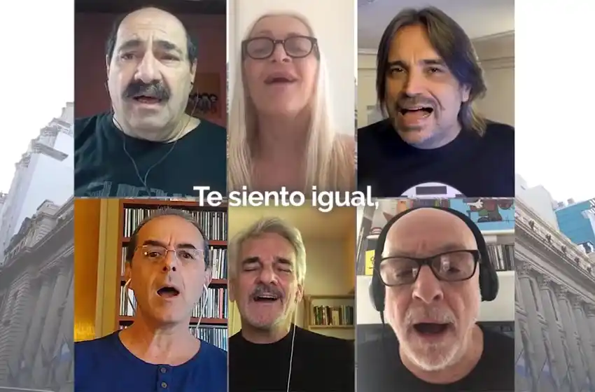 “No podemos abrazarnos, pero igual nos sentimos”: el emotivo reencuentro virtual de la Trova Rosarina