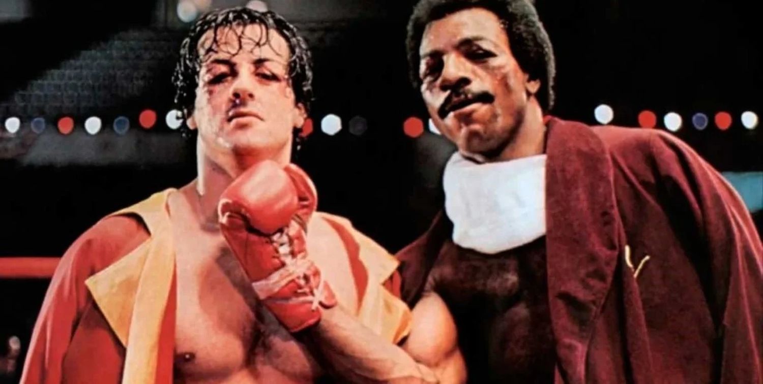 Stallone y Weathers compartieron un mito del cine norteamericano como fue la saga Rocky.