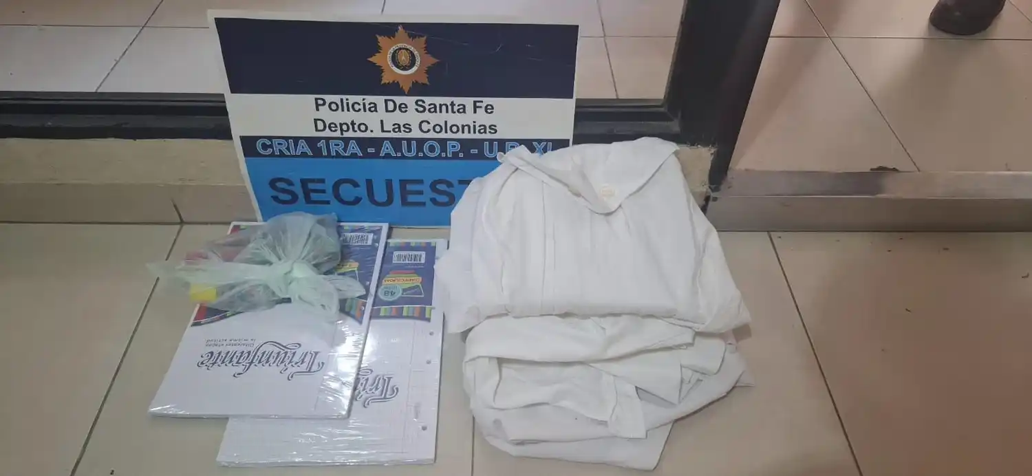 Se descuidó medio segundo y le robaron los útiles escolares recién comprados