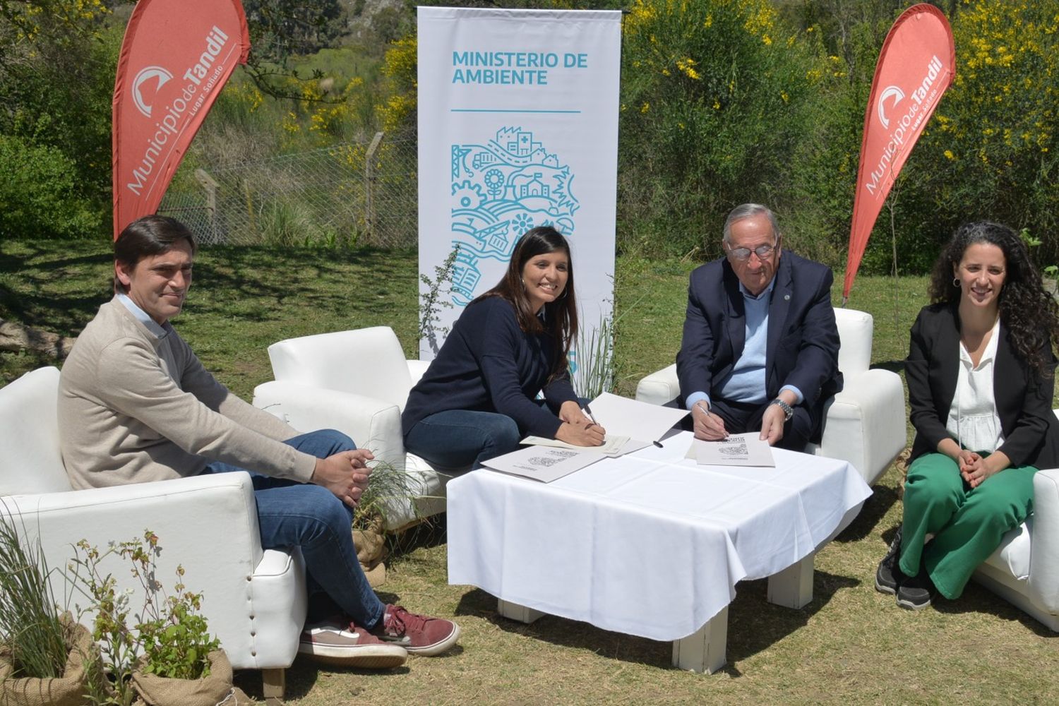 Destinaron 15 millones para Sierra del Tigre, con la intervención sobre las sierras como debate de fondo