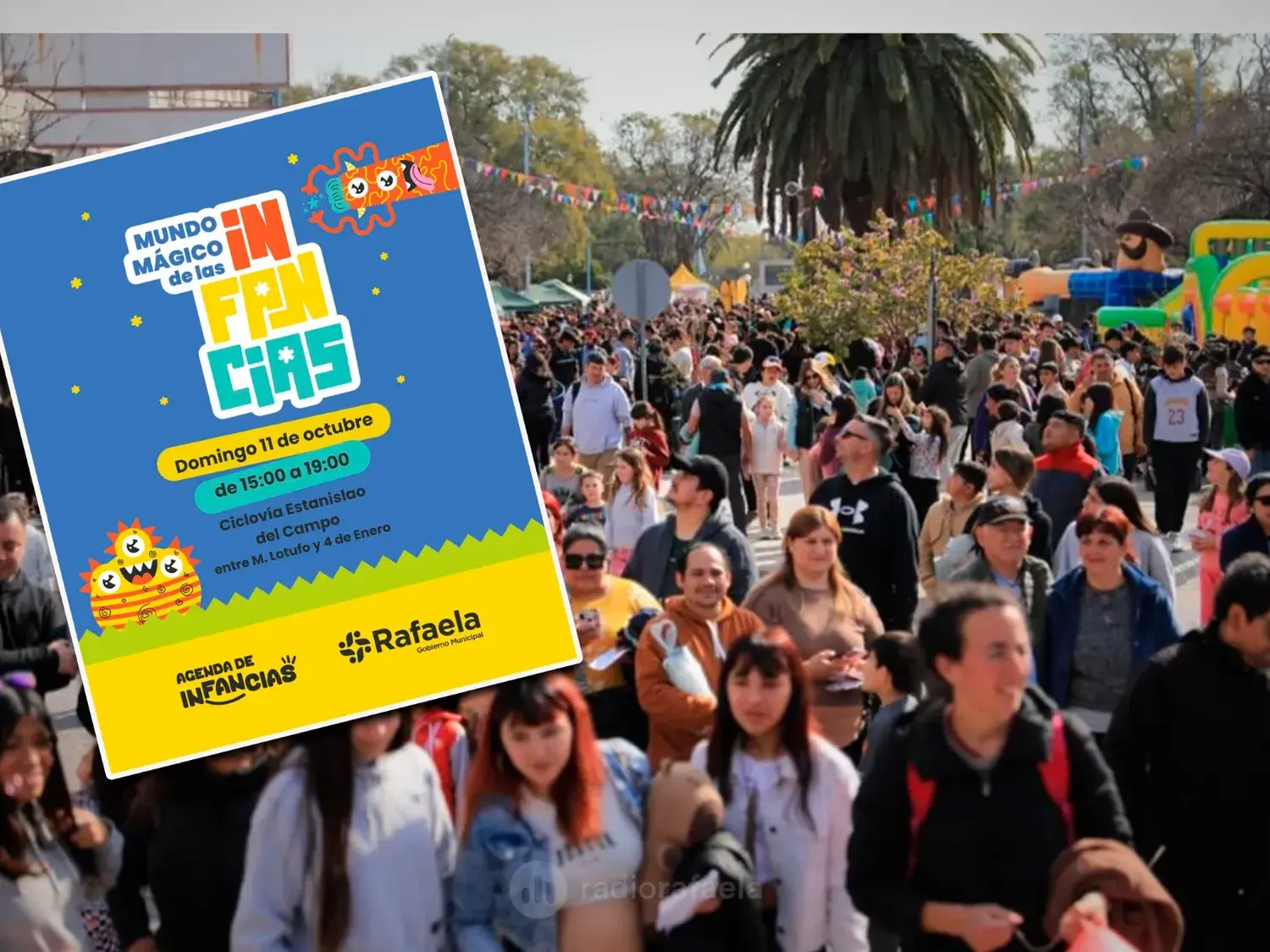 Rafaela prepara una tarde de espectáculos para festejar el Día del Niño