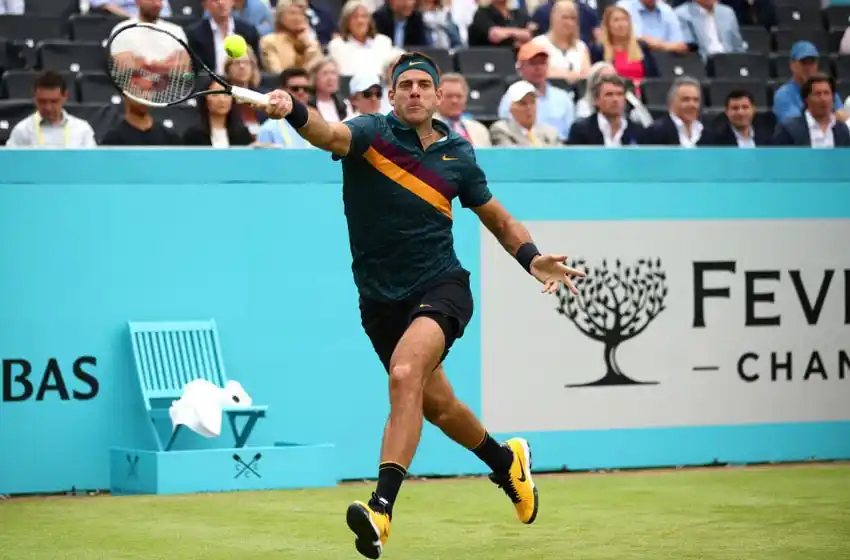 Del Potro logró una contundente victoria y pasó a octavos