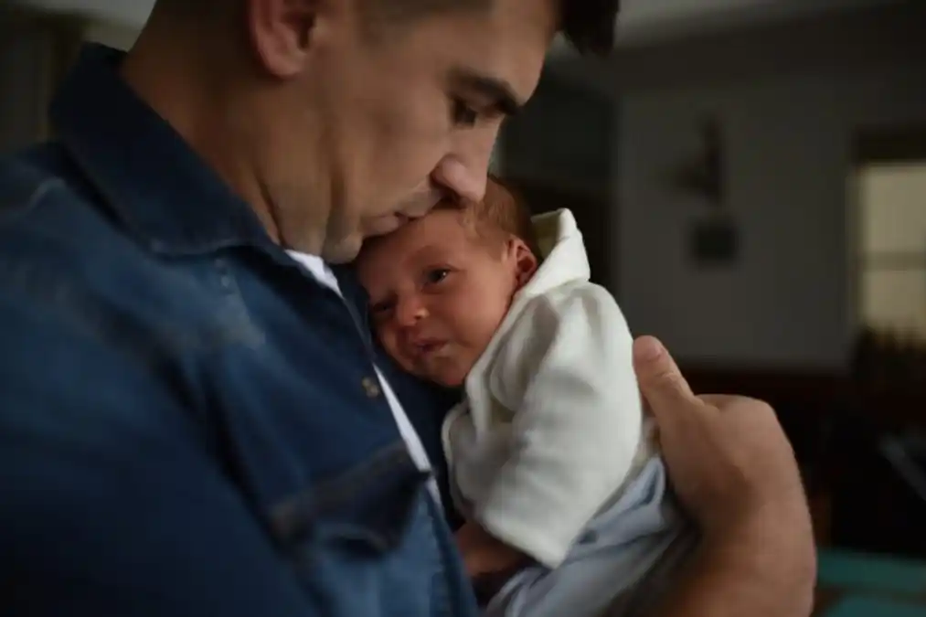 Manuel y Bruno, de apenas veinte días de vida 