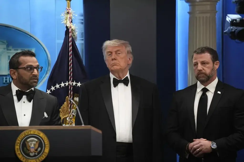 El presidente de Estados Unidos, Donald Trump tras el tiroteo. EFE