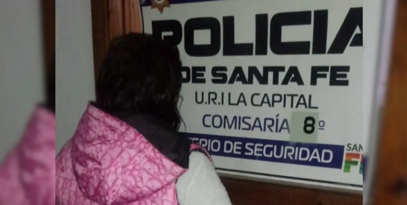 La mujer quedó alojada en dependencias de la Seccional 8va.