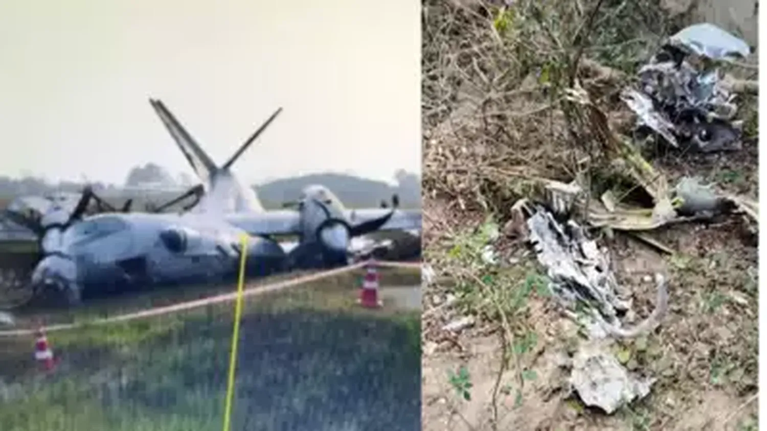 Dos incidentes en un día en India: después de la caída de un caza Jaguar, un An-32 aterriza de emergencia