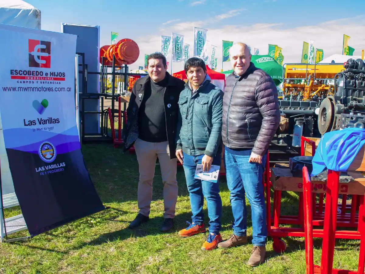 Las Varillas: para Chiocarello fue “acertado” estaren Agroactiva y dijo que esto es “solo el comienzo”