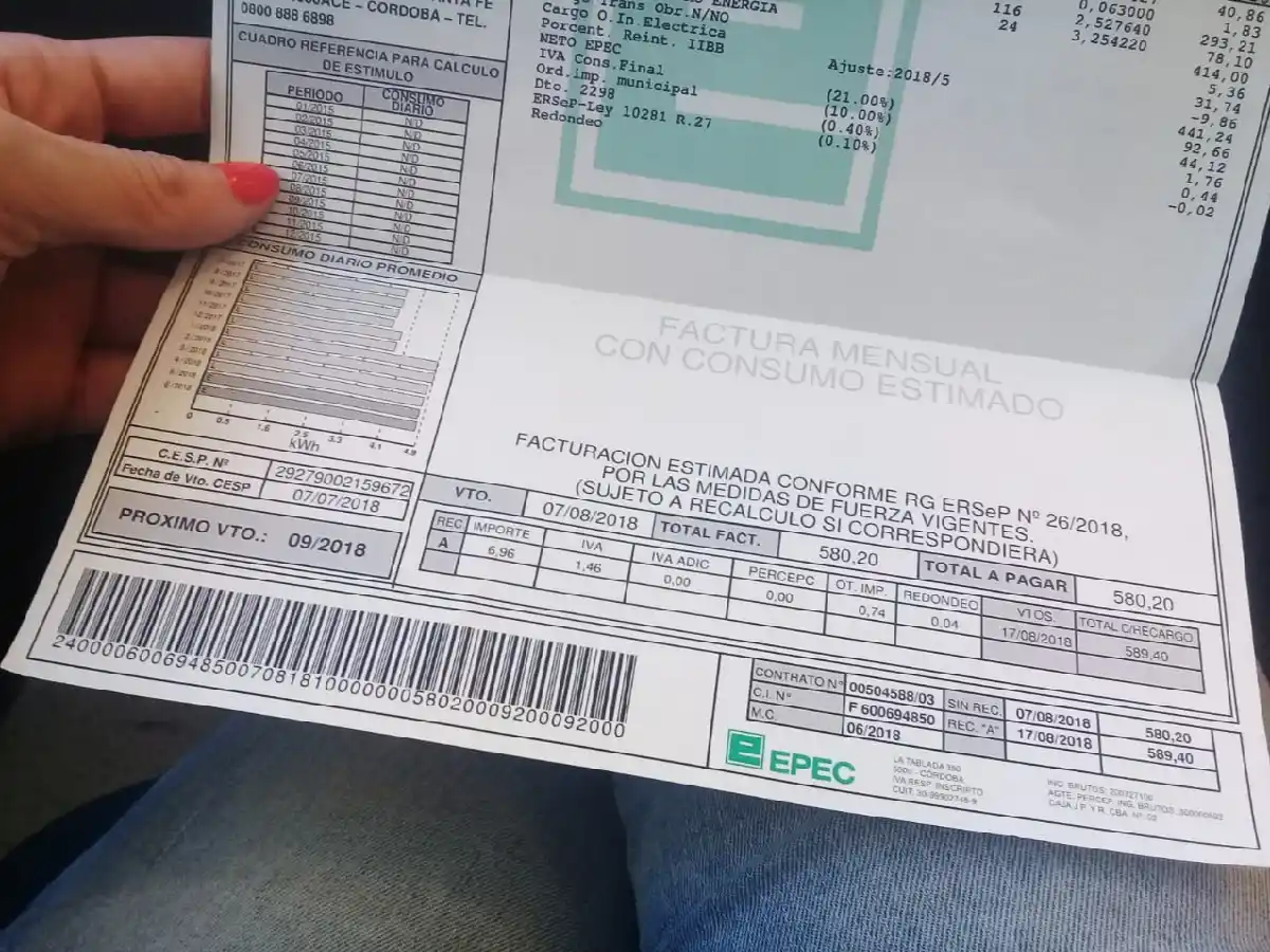 Ersep le pidió explicaciones a Epec por retraso de facturas