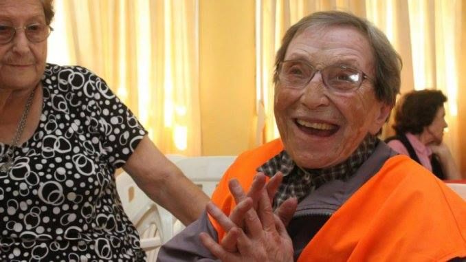 Tras caminar 1280 km, Emma Morosini llegó a Luján
