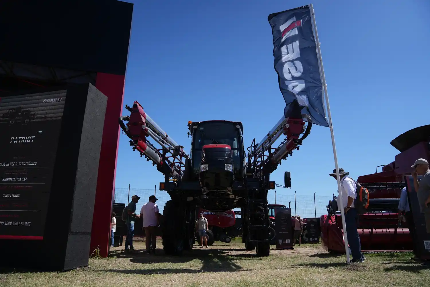 Case IH presenta la nueva configuración del Patriot 300