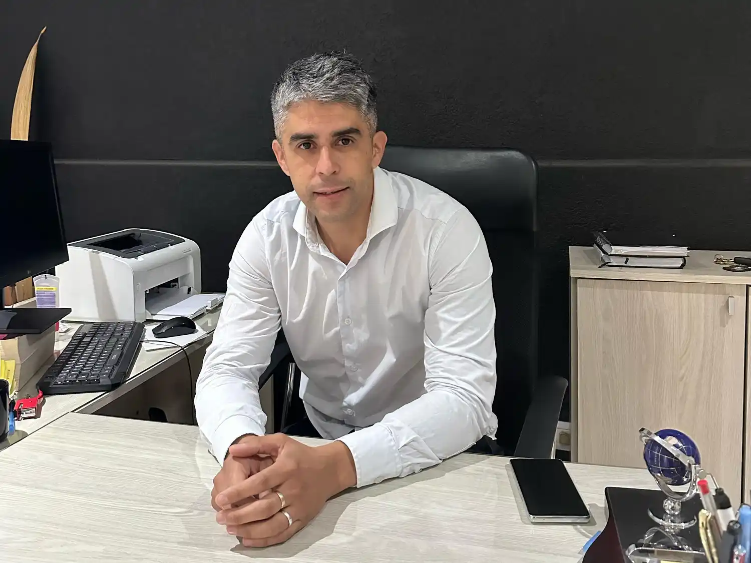 Nicolás Palomeque, concejal del PJ en la ciudad de Frontera.