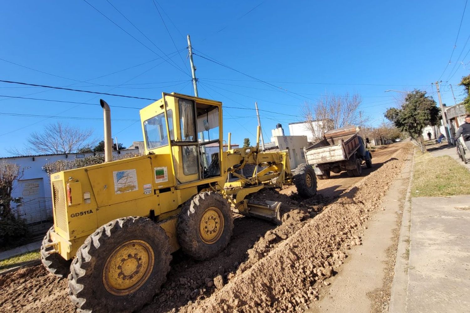 Uno por uno, los lugares donde se están realizando obras de bacheo, cloaca y cordón cuneta