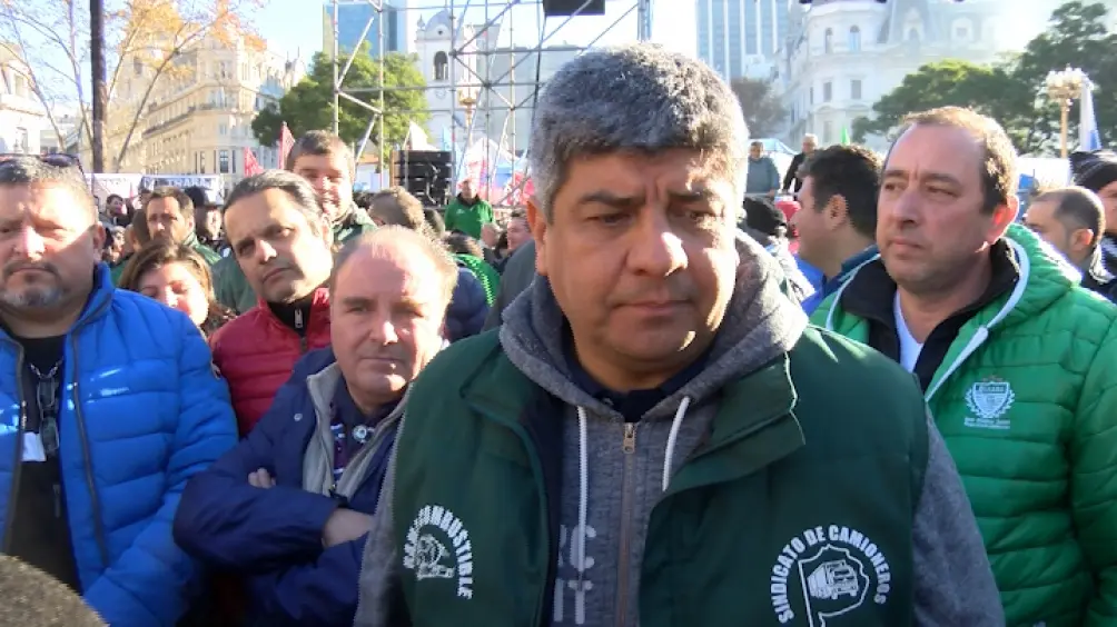 El paro «es importante» y la «movilización, multitudinaria», dijo Pablo Moyano