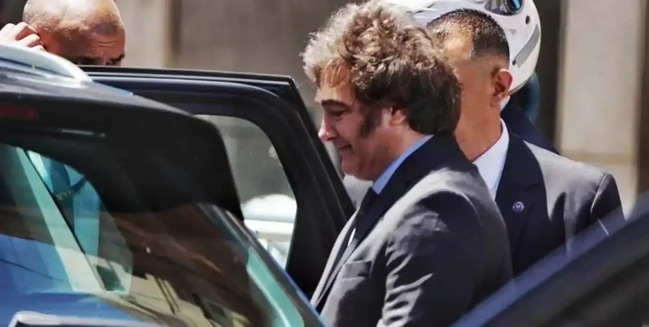 Javier Milei, en una semana marcada por la tensión política y parlamentaria para el Gobierno.