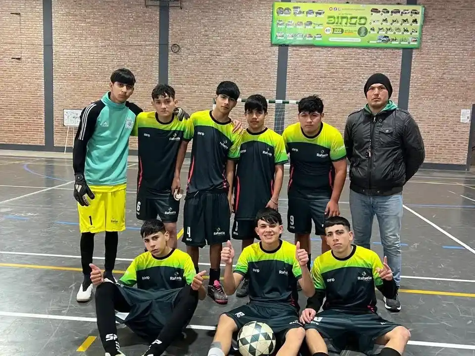 Escuelitas deportivas Municipales jugaron en San Vicente: Foto: Prensa Municipalidad de Rafaela.