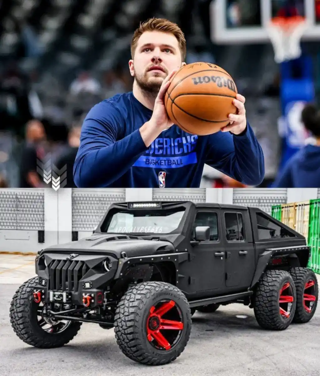 Así es el monstruoso jeep que conduce Luka Doncic