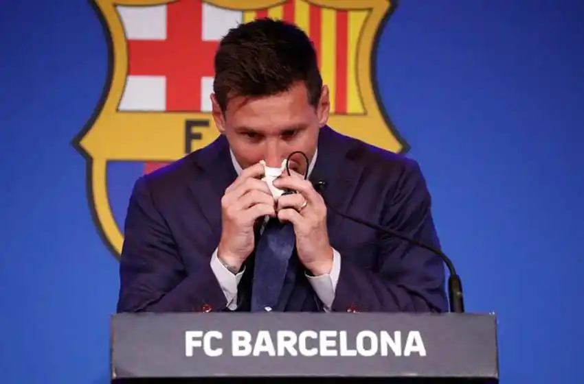 El conmovedor posteo de Leo Messi en las redes para despedirse del Barcelona: «Me voy pero no es un adiós, solo un hasta luego»