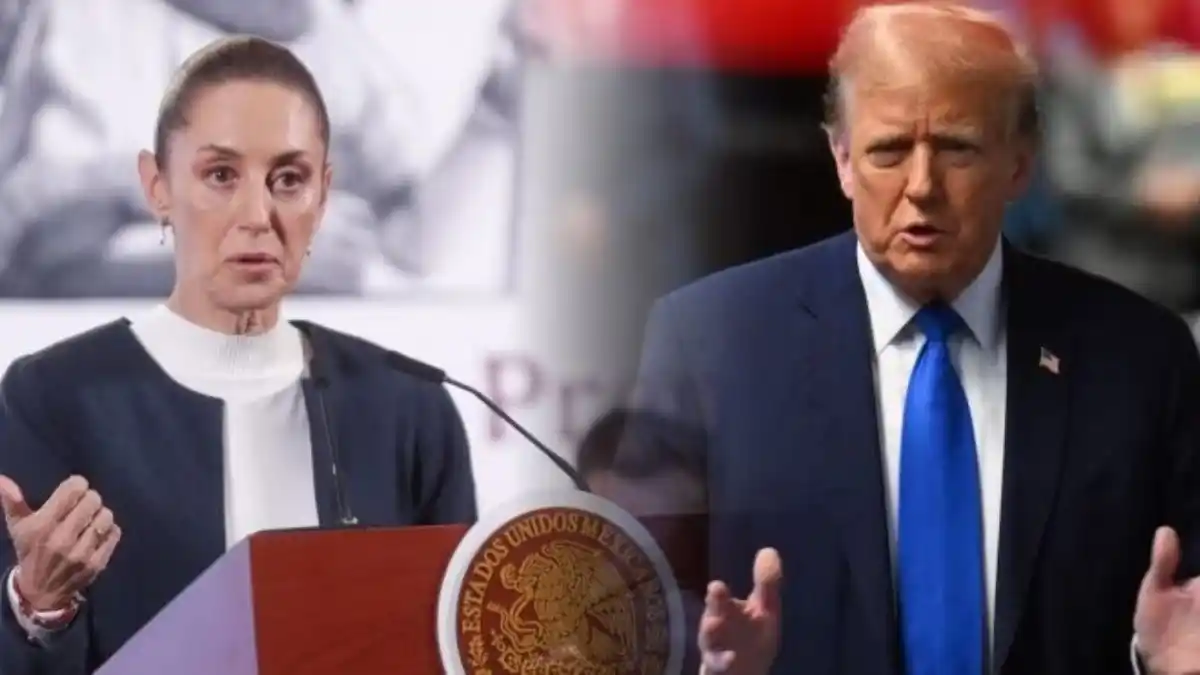 Trump habló por teléfono con la presidenta de México, dice que se comprometió a parar la migración hacia EE.UU.