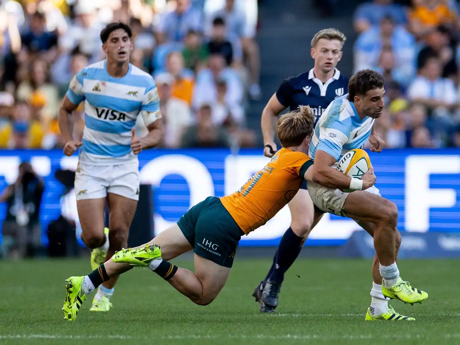 Los Pumas subieron al sexto puesto del ranking mundial.