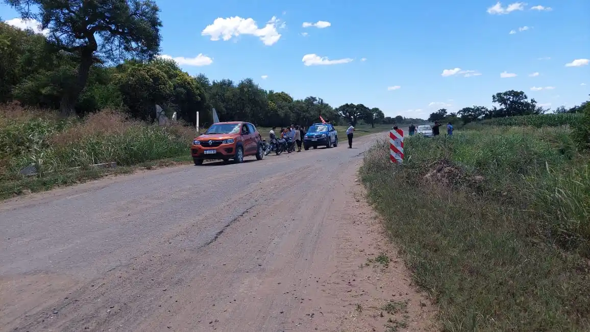 Encontraron el cuerpo de un joven en un camino rural entre Monte Vera y Ángel Gallardo