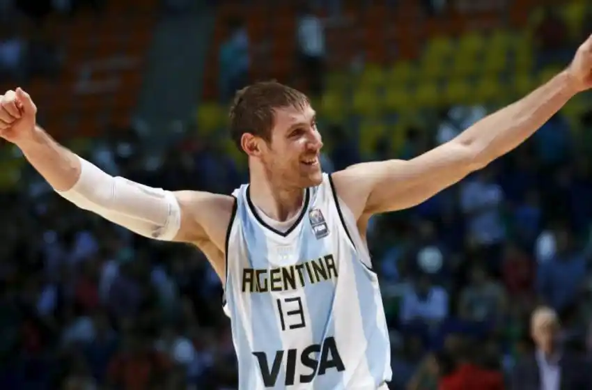 El Chapu Nocioni fue homenajeado en Olavarría