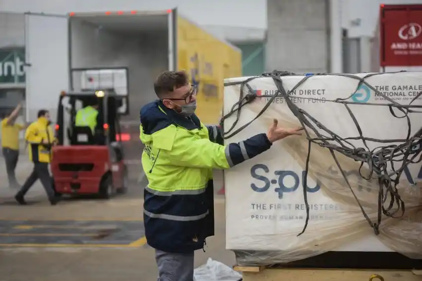 Siguen llegando vacunas al país