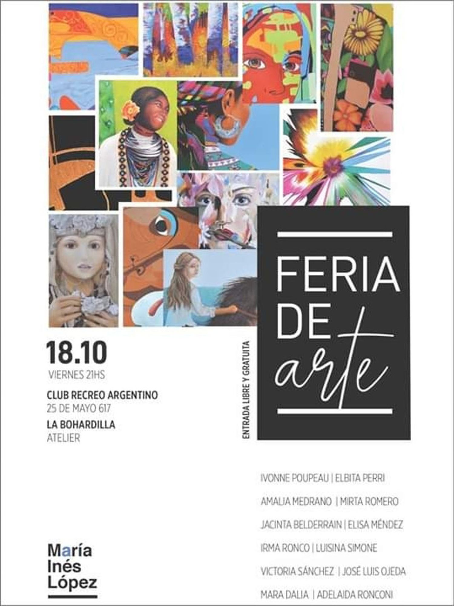 Esta noche, La Bohardilla presenta su Feria de Arte