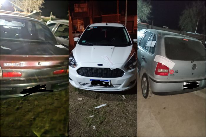 autos secuestrados tránsito
