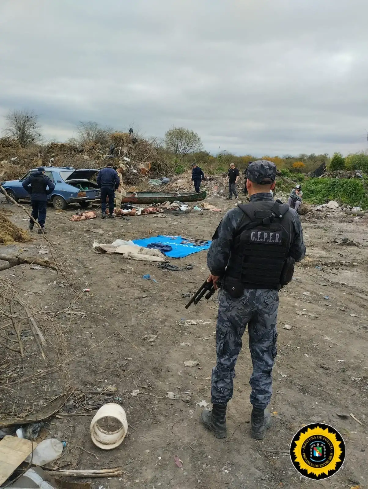 Villaguay: tres personas aprehendidas por un presunto caso de abigeato