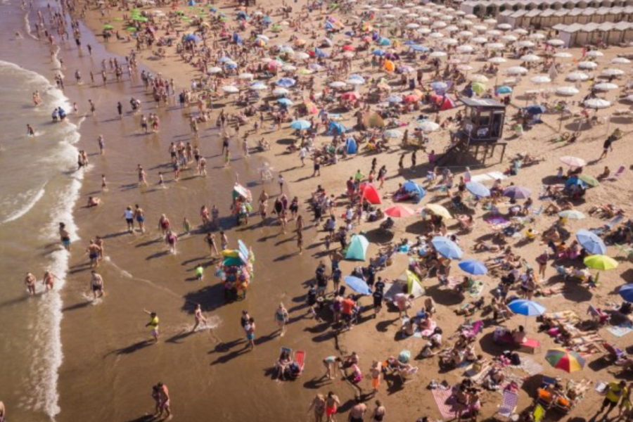 Gran movimiento turístico en el pais