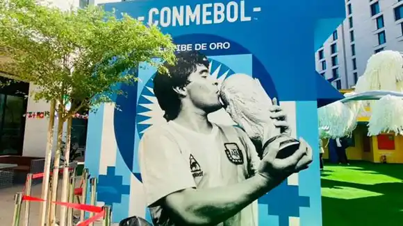La Conmebol homenajeará a Maradona en su nueva  casa en Qatar