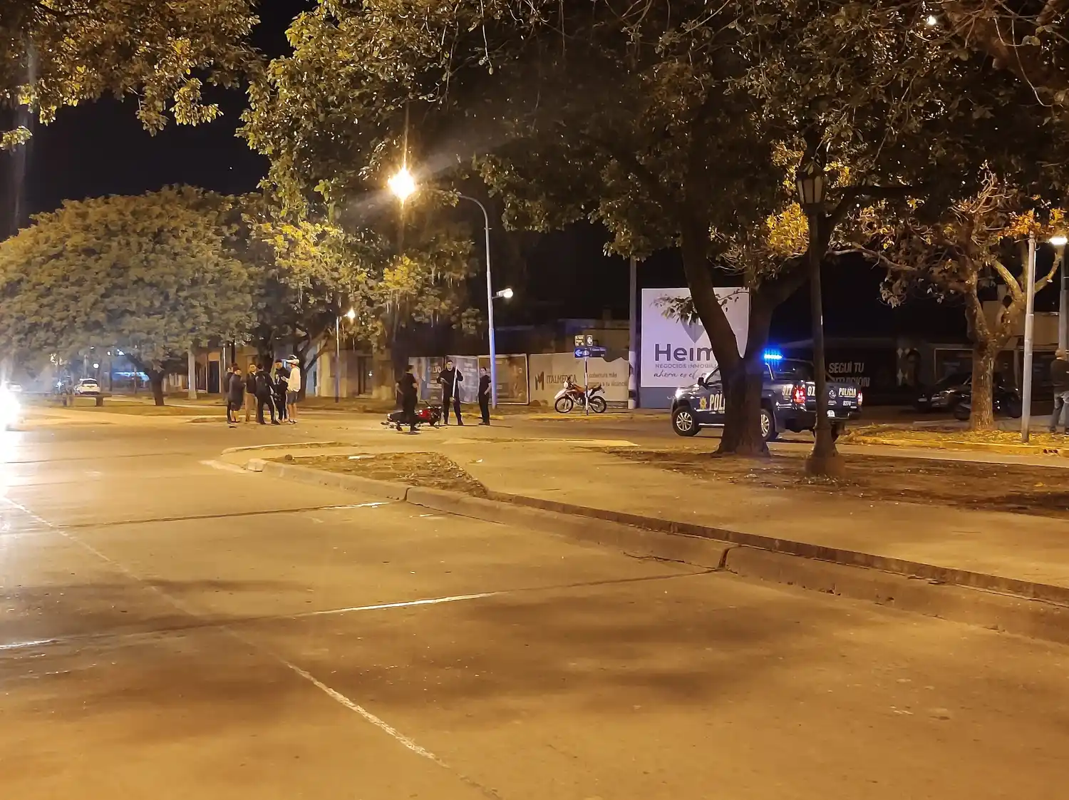 accidente Bv. Hipólito Yrigoyen y Sáenz Díaz - 1