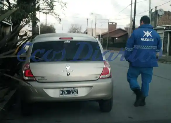 Un vehículo con pedido de secuestro