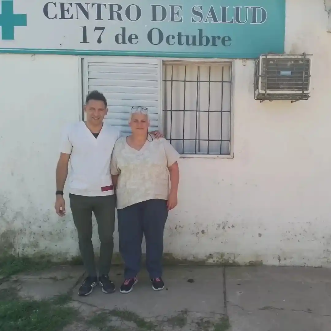 Leo Riva y Silvia Barrera.