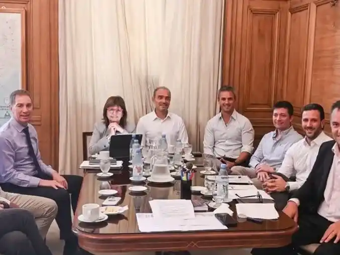 La mesa política se reunió en la Casa Rosada.
