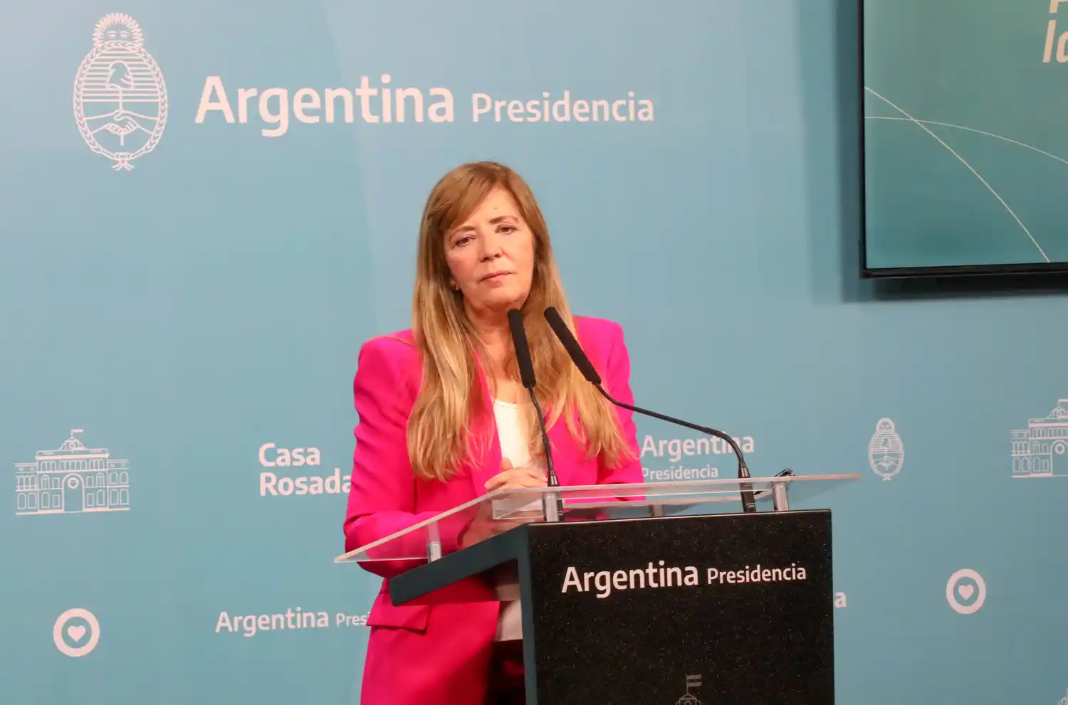 Gabriela Cerruti, portavoz presidencial