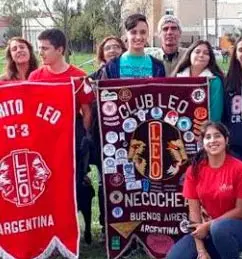 Colectas de tapitas del Club Leo