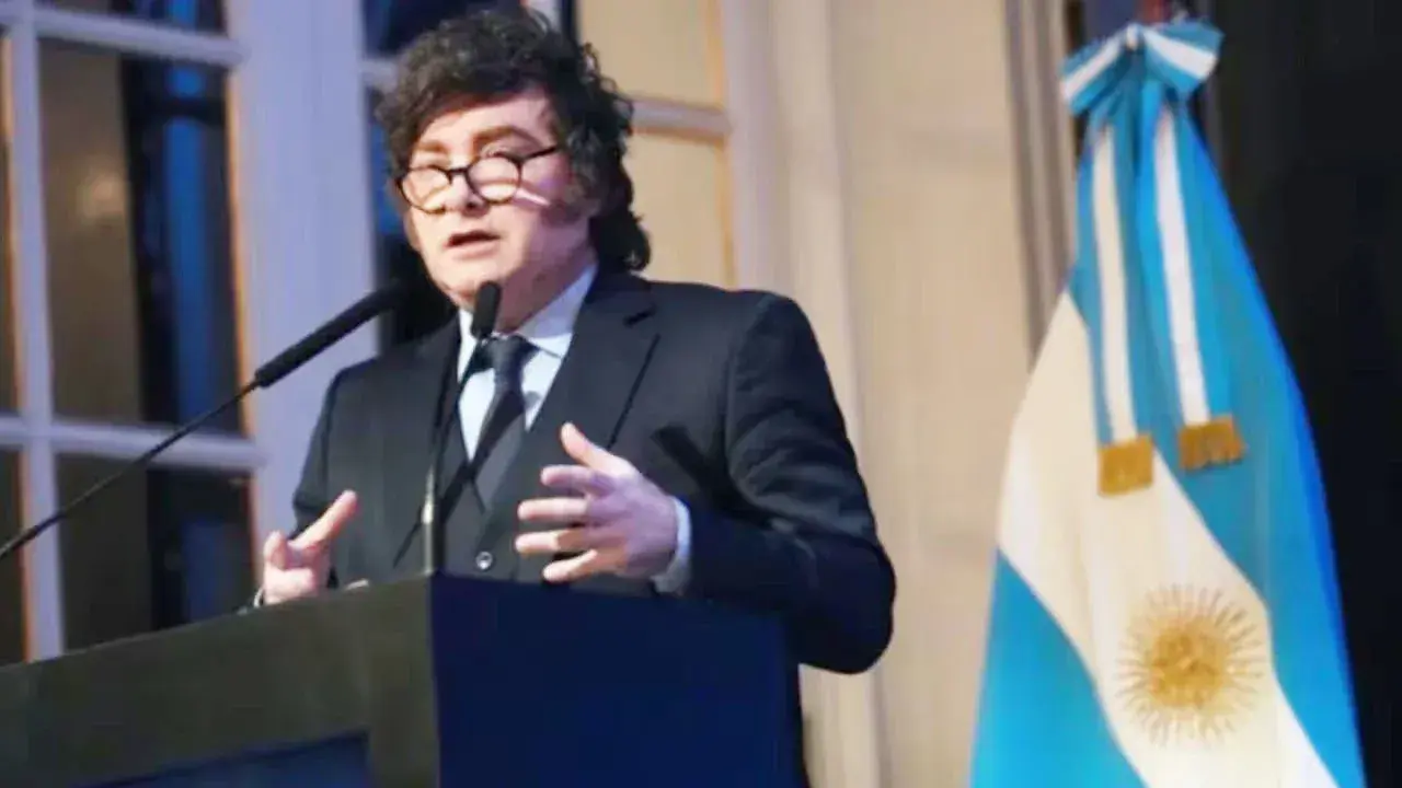Ante empresarios, Milei apuntó contra la ley de aborto y alertó por la baja natalidad