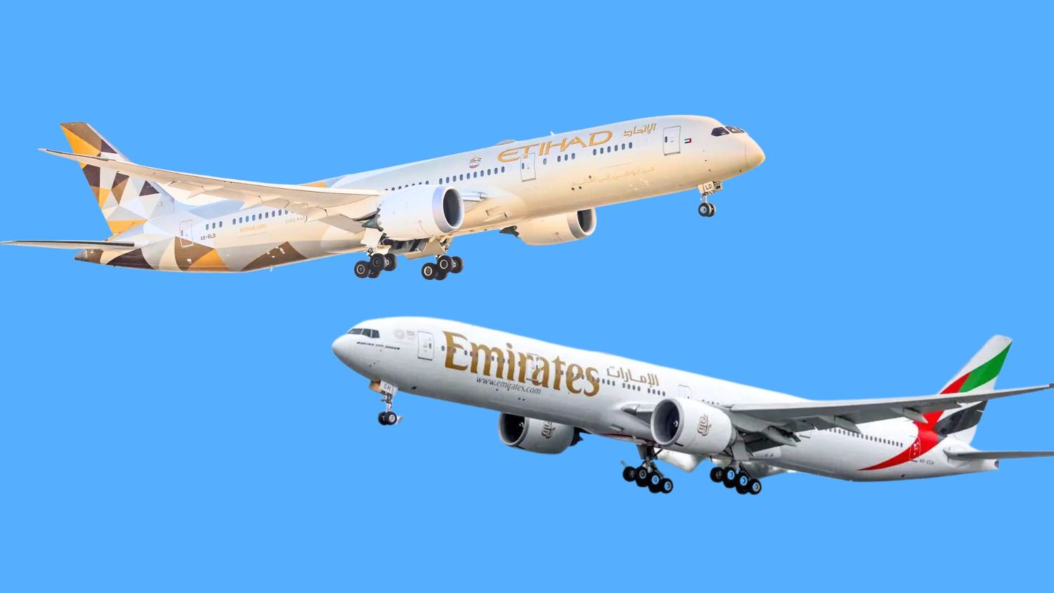 Emirates y Etihad avanzan en un acuerdo interlínea