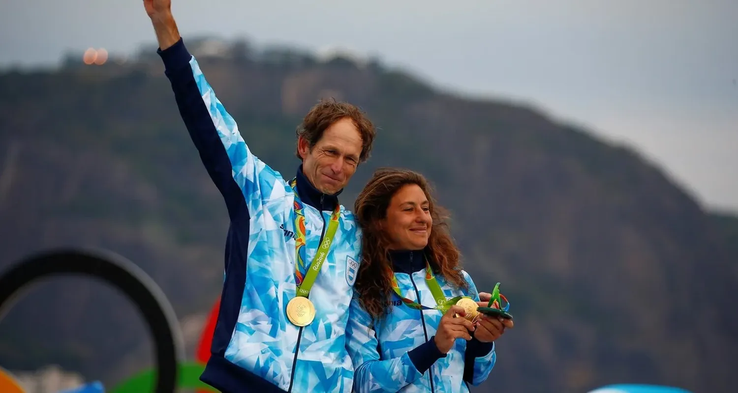 En Río 2016, Santiago Lange y Cecilia Carranza obtuvieron la histórica medalla de oro en Nacra 17.