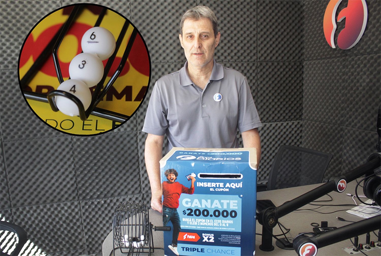 Fernando Ippólito. Encargado del departamento de Publicidad y Marketing de Ecos Diarios