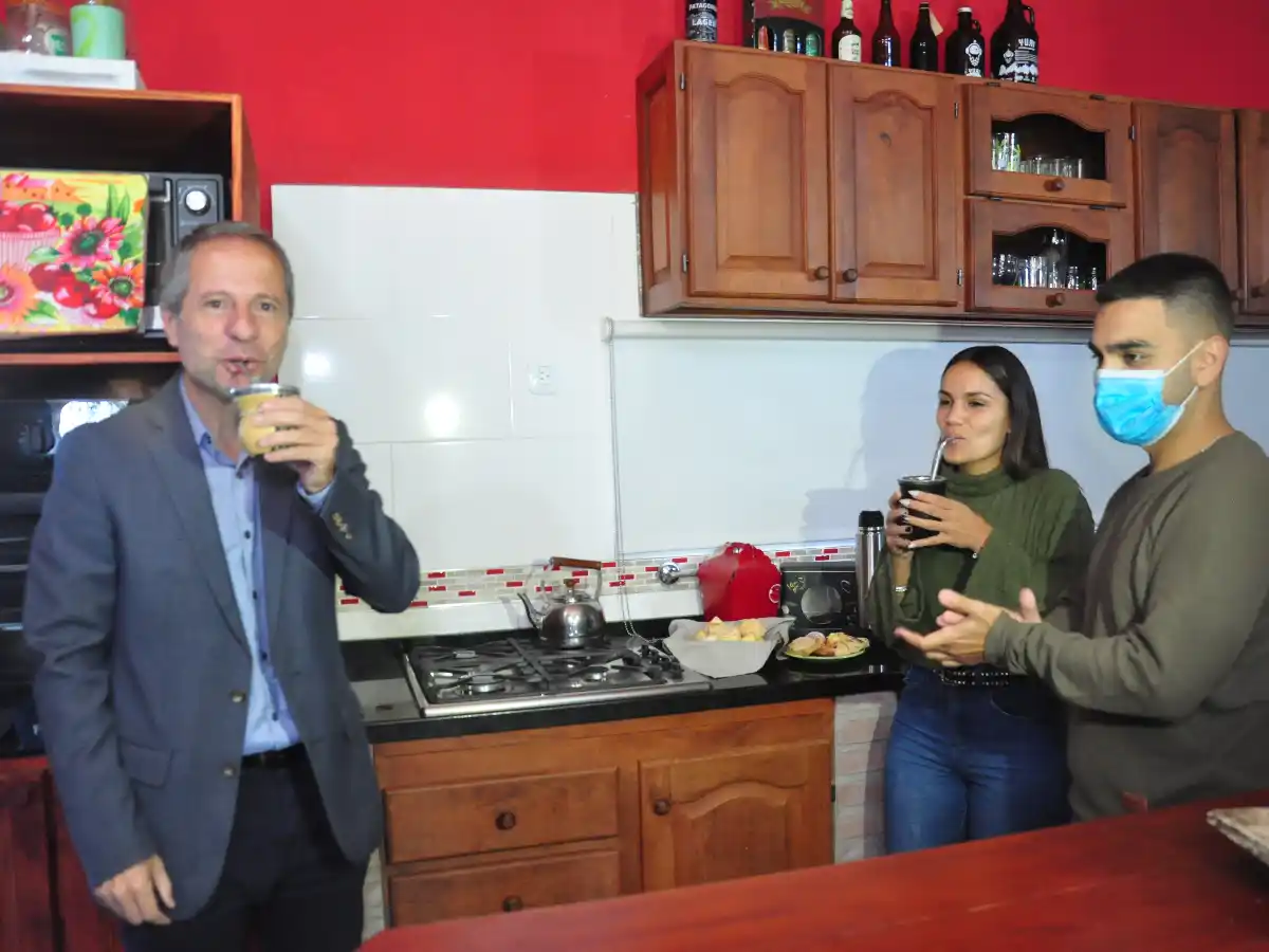 Habilitaron el gas natural  en el loteo Brisas del Sur 